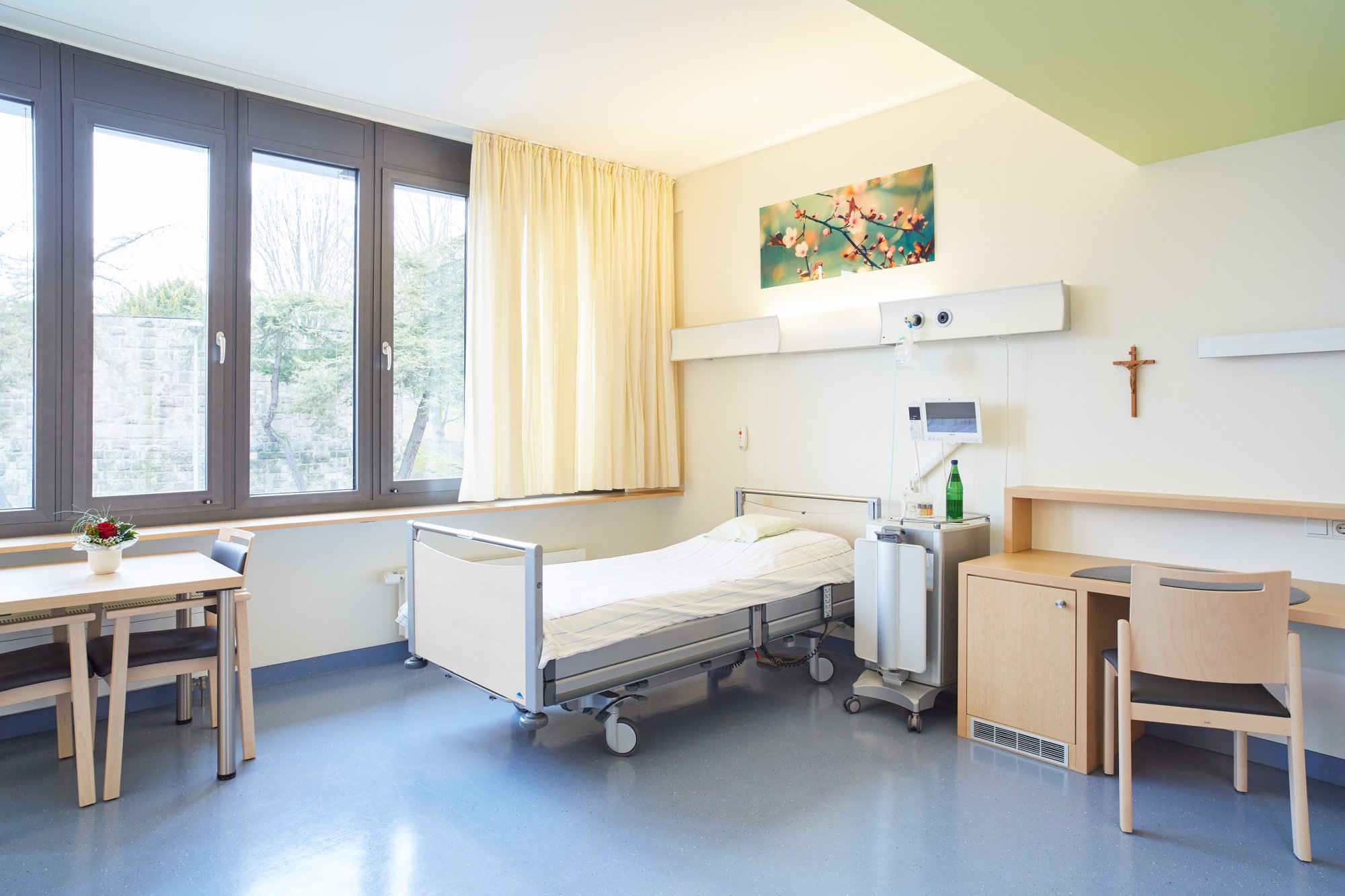 Ein Zimmer der Wahlleistungsstation