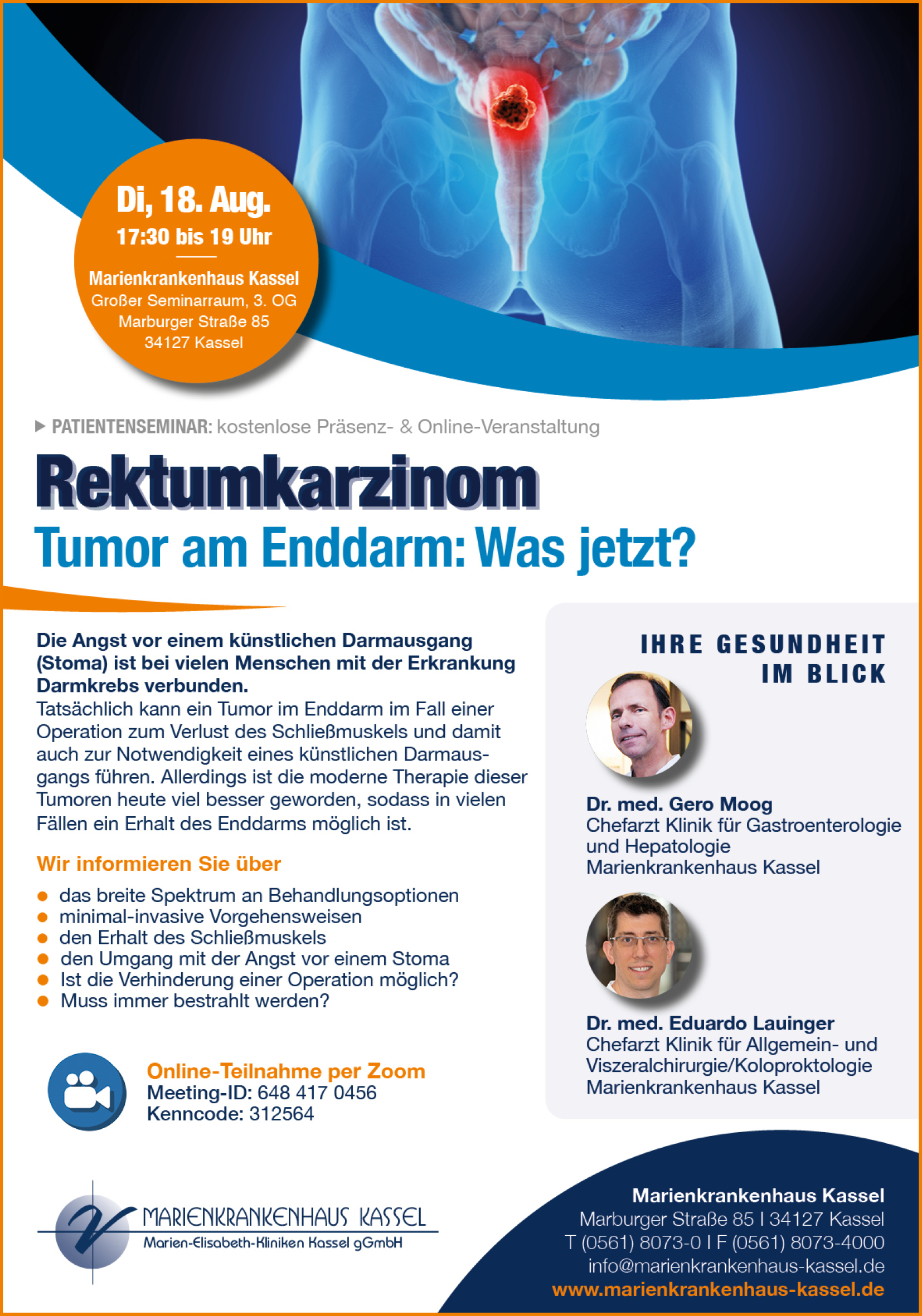 Veranstaltung Rektumkarzinom Veranstaltung Rektumkarzinom